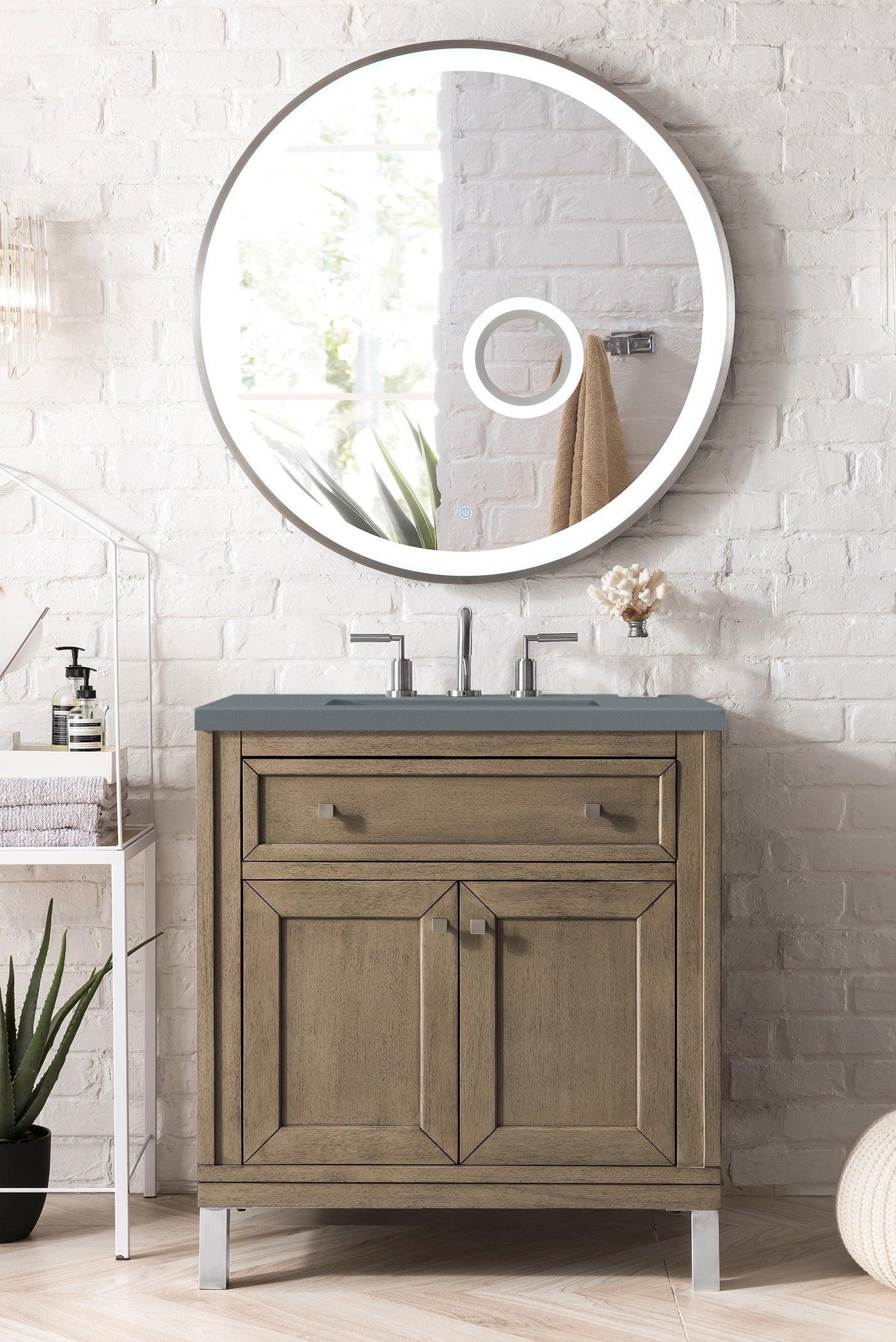 Chicago 30" Single Vanity - NJ Artisan Cabinets