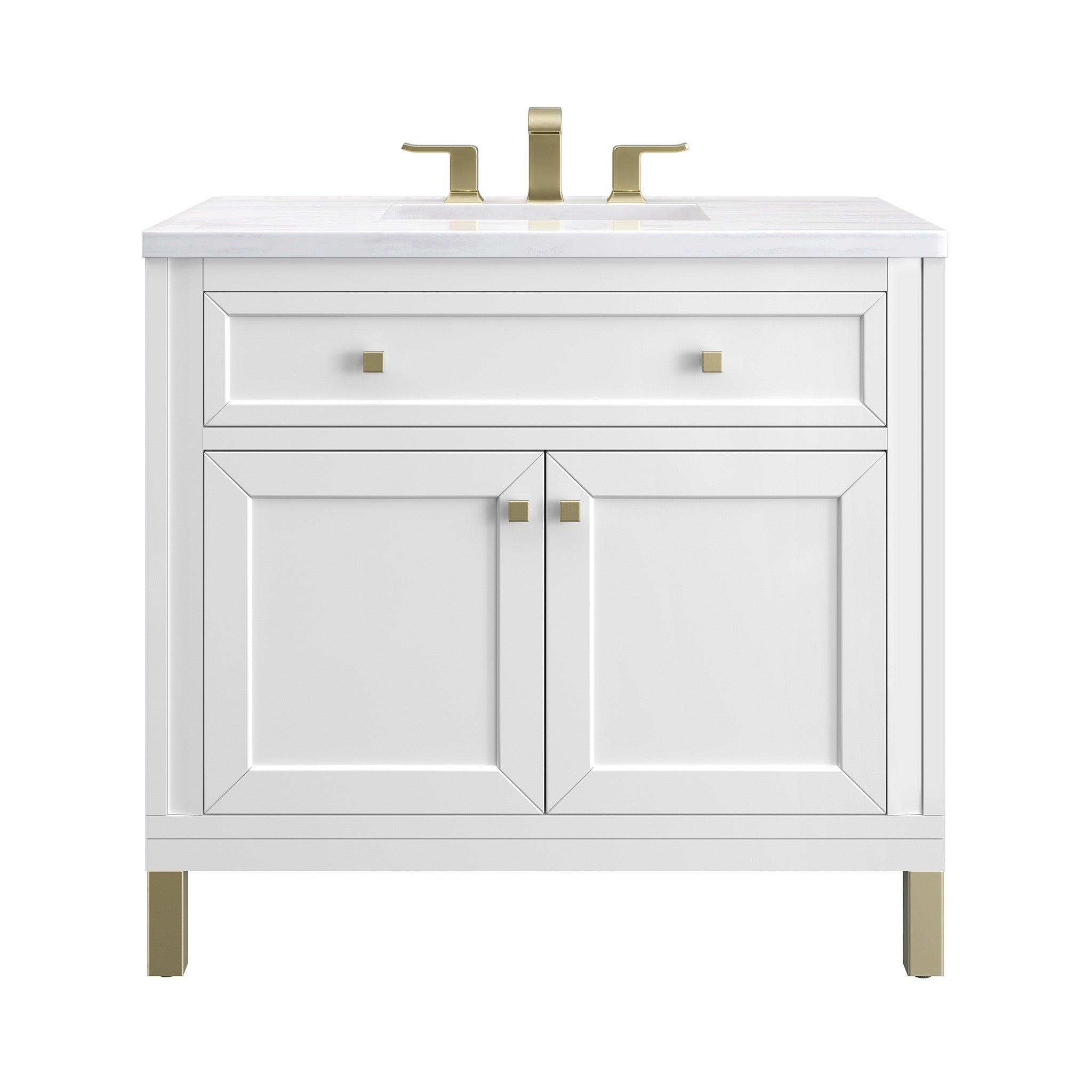 Chicago 36" Single Vanity - NJ Artisan Cabinets