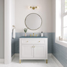 Chicago 36" Single Vanity - NJ Artisan Cabinets