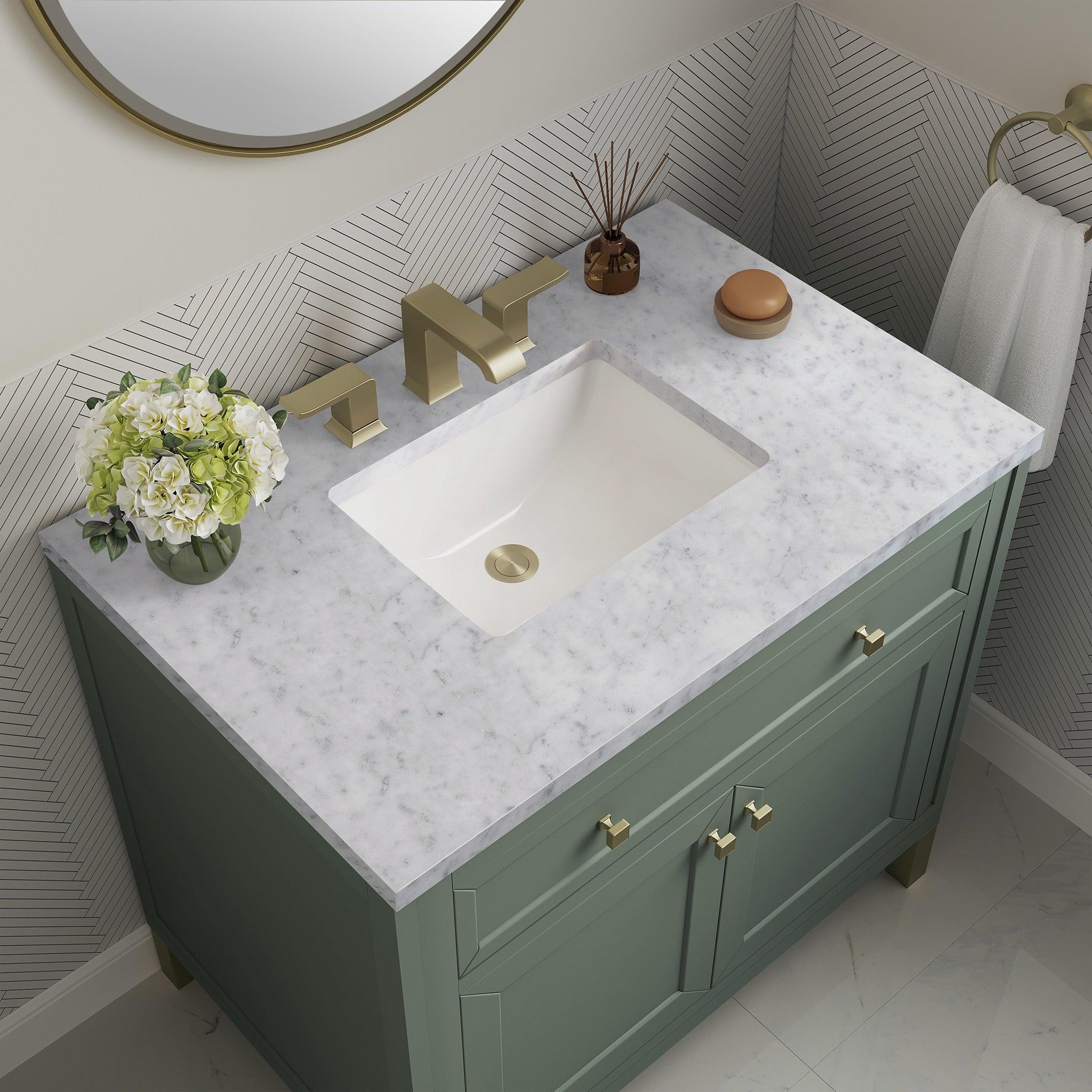 Chicago 36" Single Vanity - NJ Artisan Cabinets