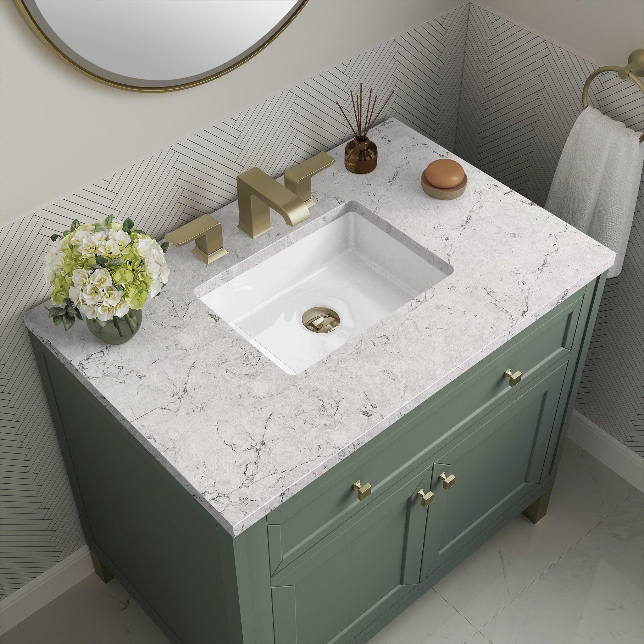 Chicago 36" Single Vanity - NJ Artisan Cabinets