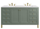 Chicago 60" Double Vanity - NJ Artisan Cabinets