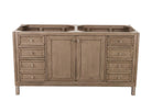 Chicago 60" Double Vanity - NJ Artisan Cabinets