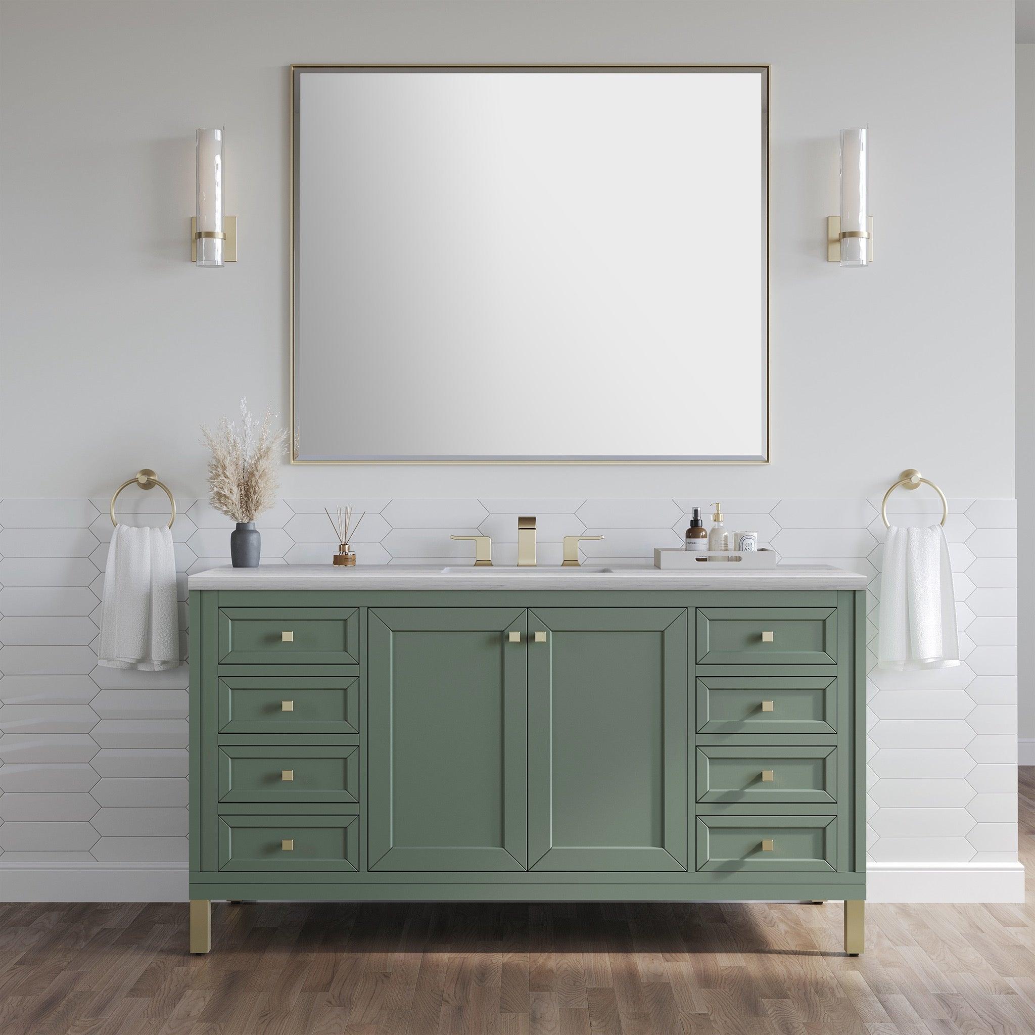 Chicago 60" Single Vanity - NJ Artisan Cabinets