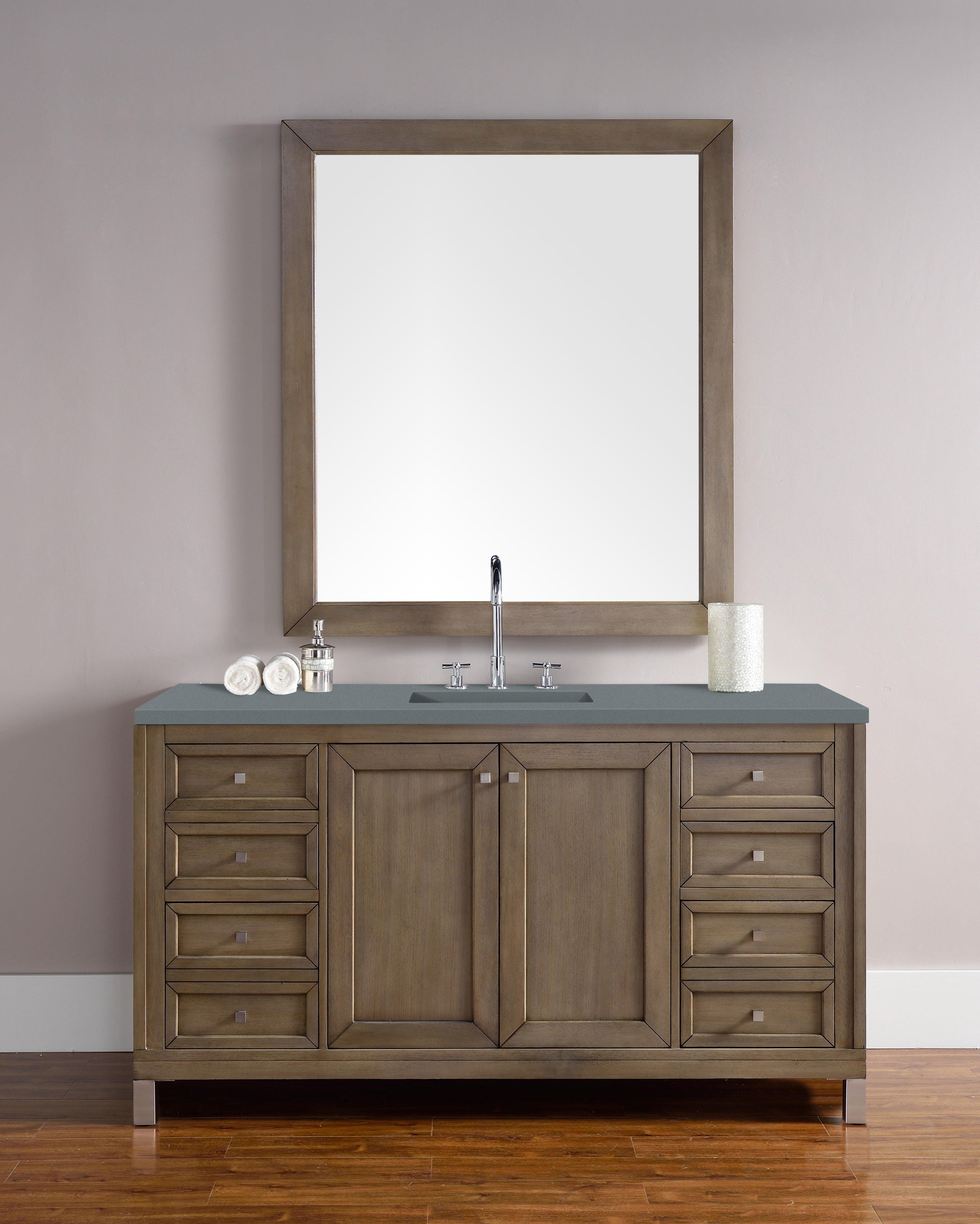 Chicago 60" Single Vanity - NJ Artisan Cabinets