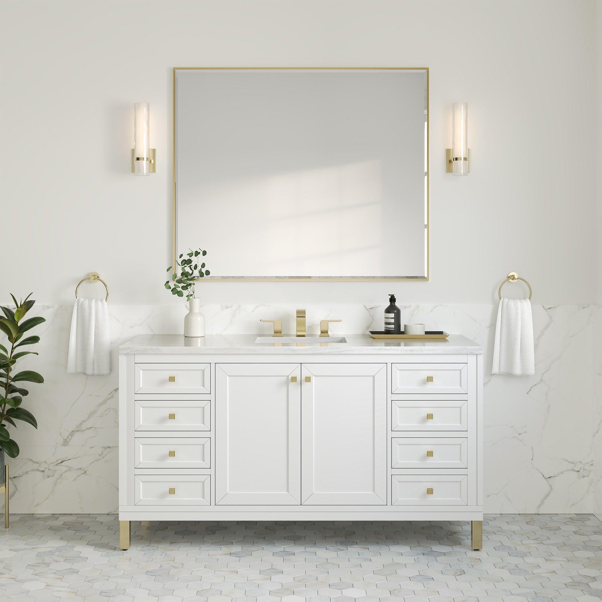 Chicago 60" Single Vanity - NJ Artisan Cabinets