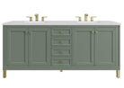 Chicago 72" Double Vanity - NJ Artisan Cabinets