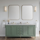 Chicago 72" Double Vanity - NJ Artisan Cabinets