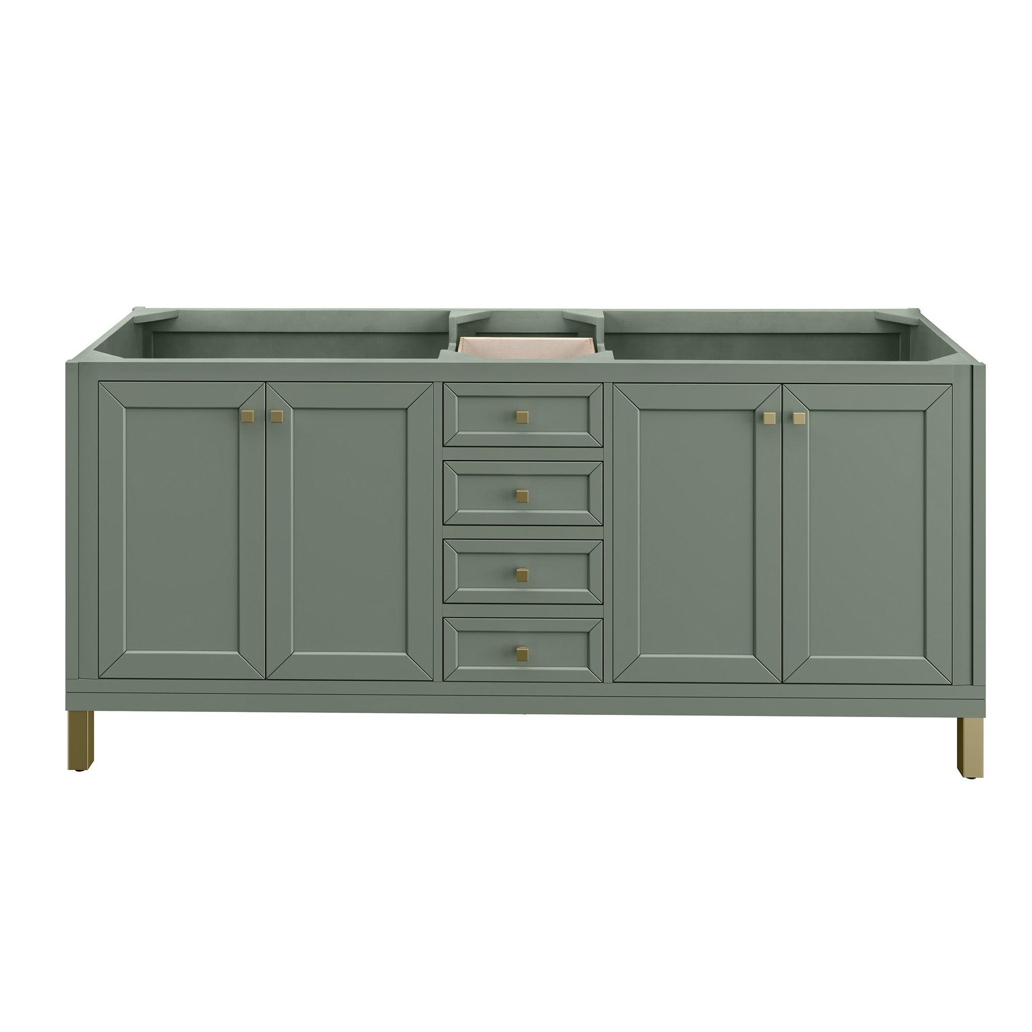 Chicago 72" Double Vanity - NJ Artisan Cabinets