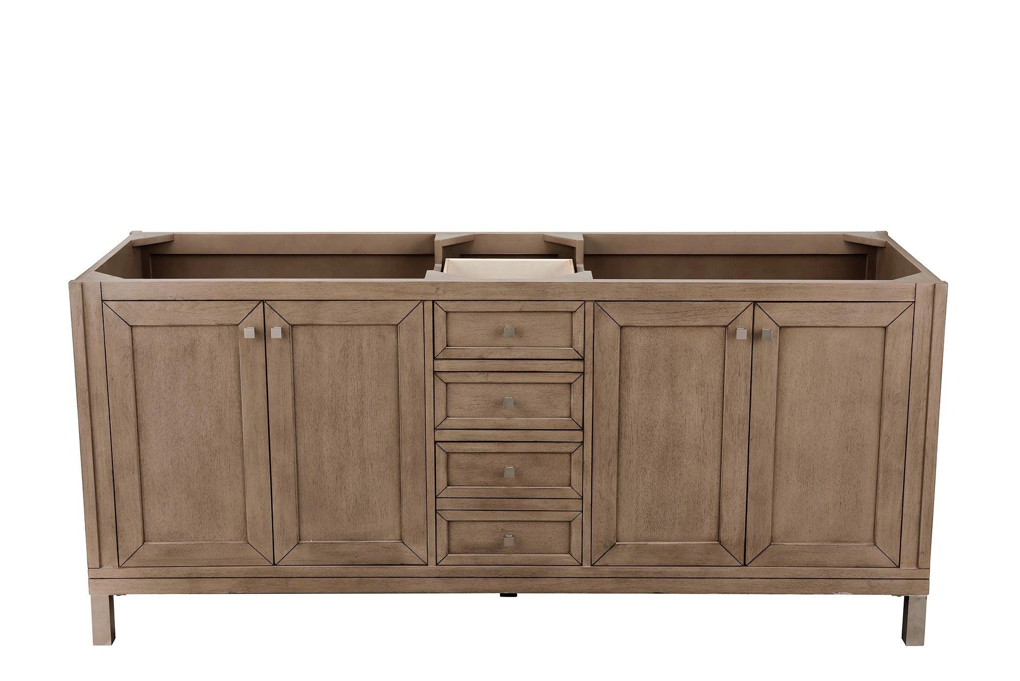 Chicago 72" Double Vanity - NJ Artisan Cabinets