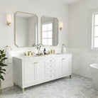 Chicago 72" Double Vanity - NJ Artisan Cabinets