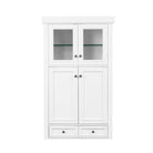 De Soto 30" Double Tower Hutch & Base - NJ Artisan Cabinets