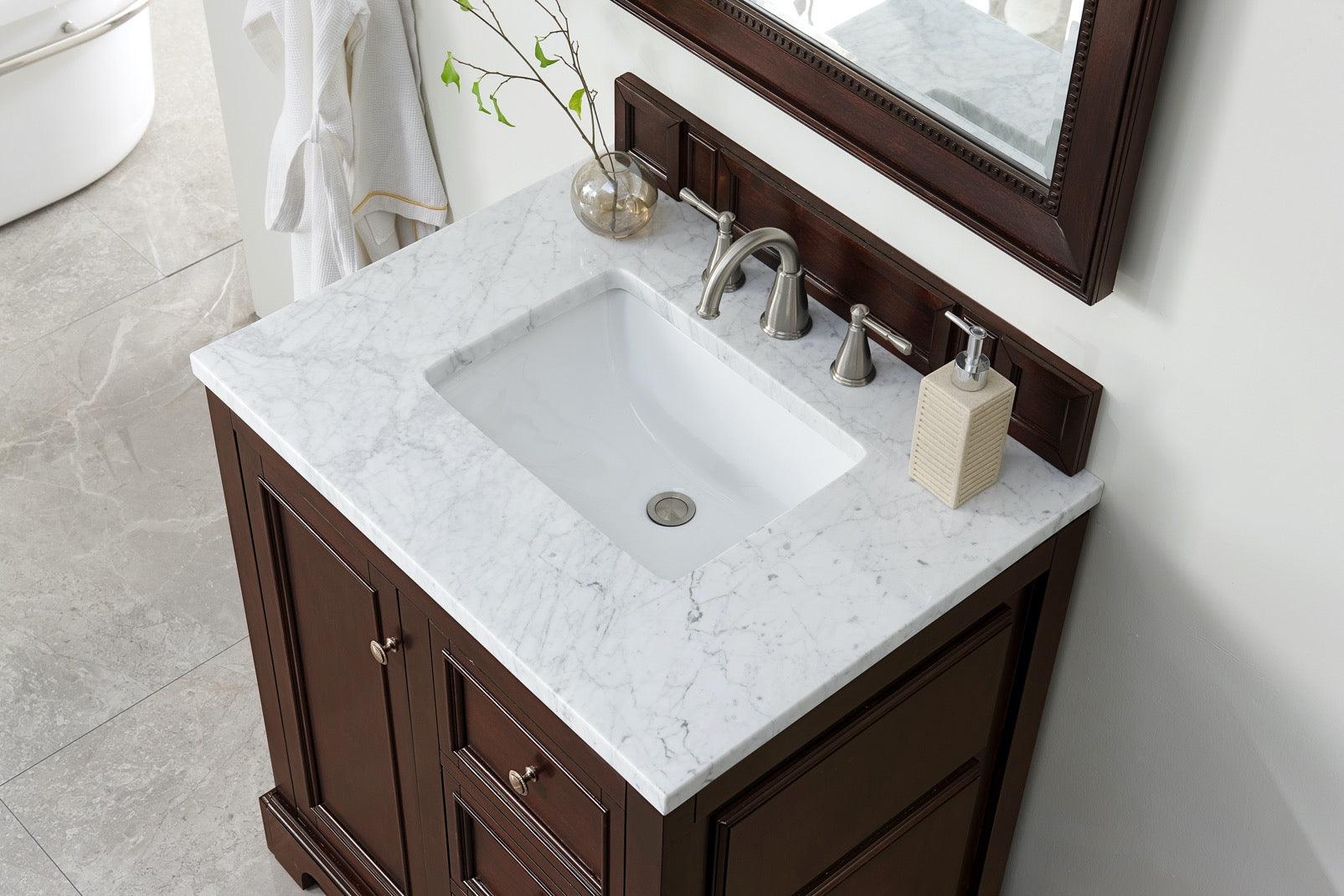 De Soto 30" Single Vanity - NJ Artisan Cabinets