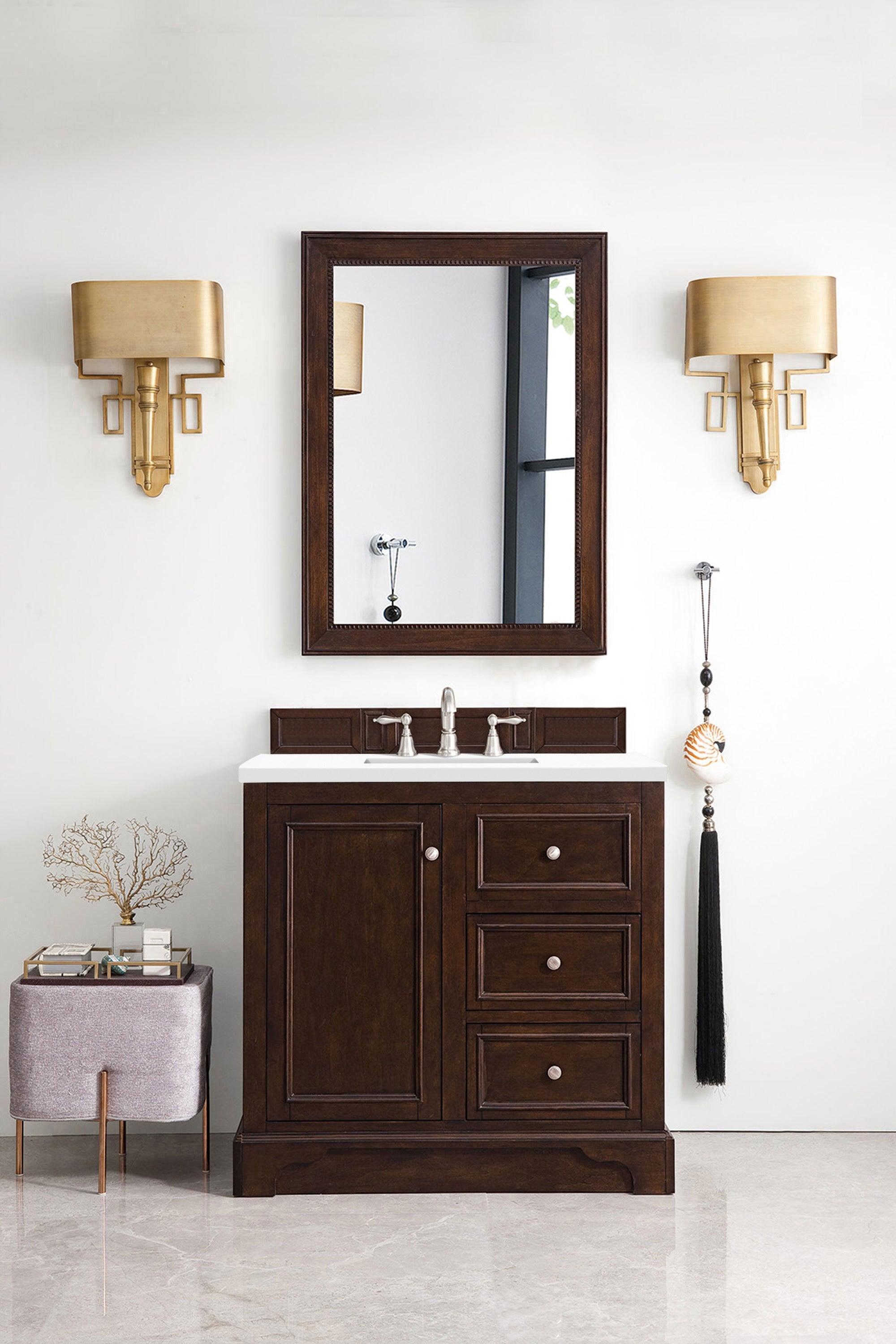 De Soto 36" Single Vanity - NJ Artisan Cabinets