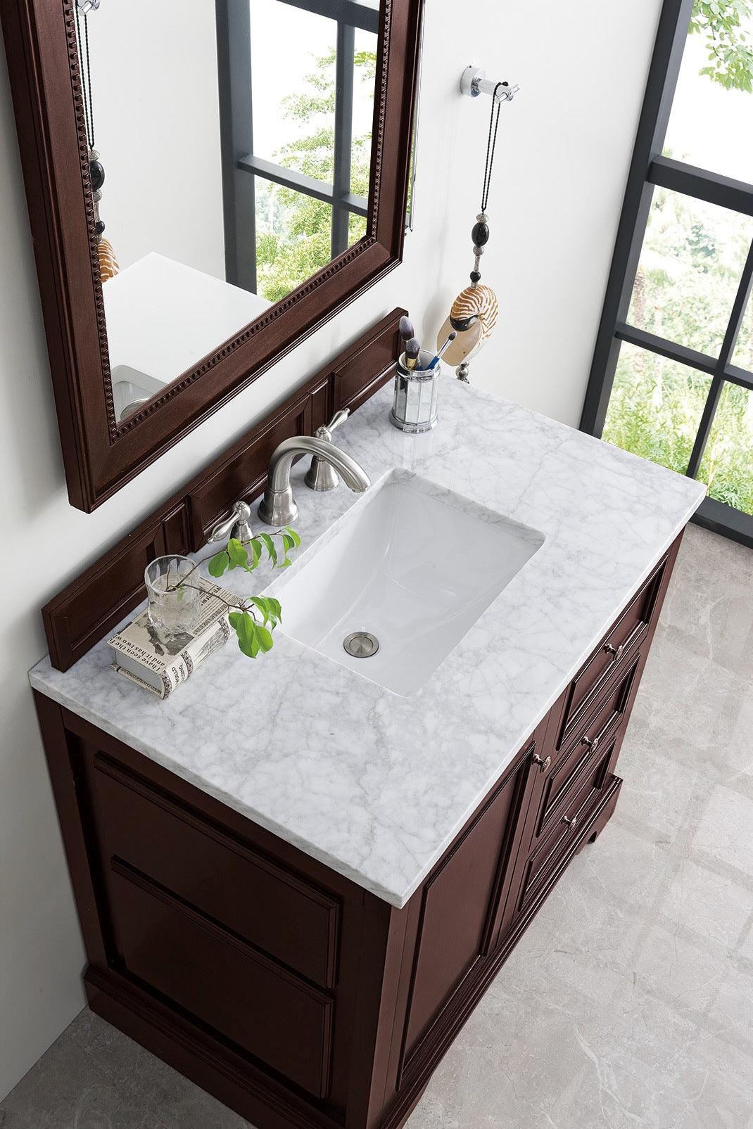 De Soto 36" Single Vanity - NJ Artisan Cabinets