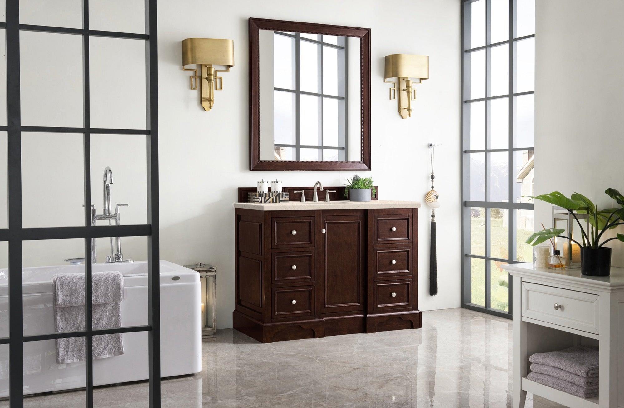 De Soto 48" Single Vanity - NJ Artisan Cabinets