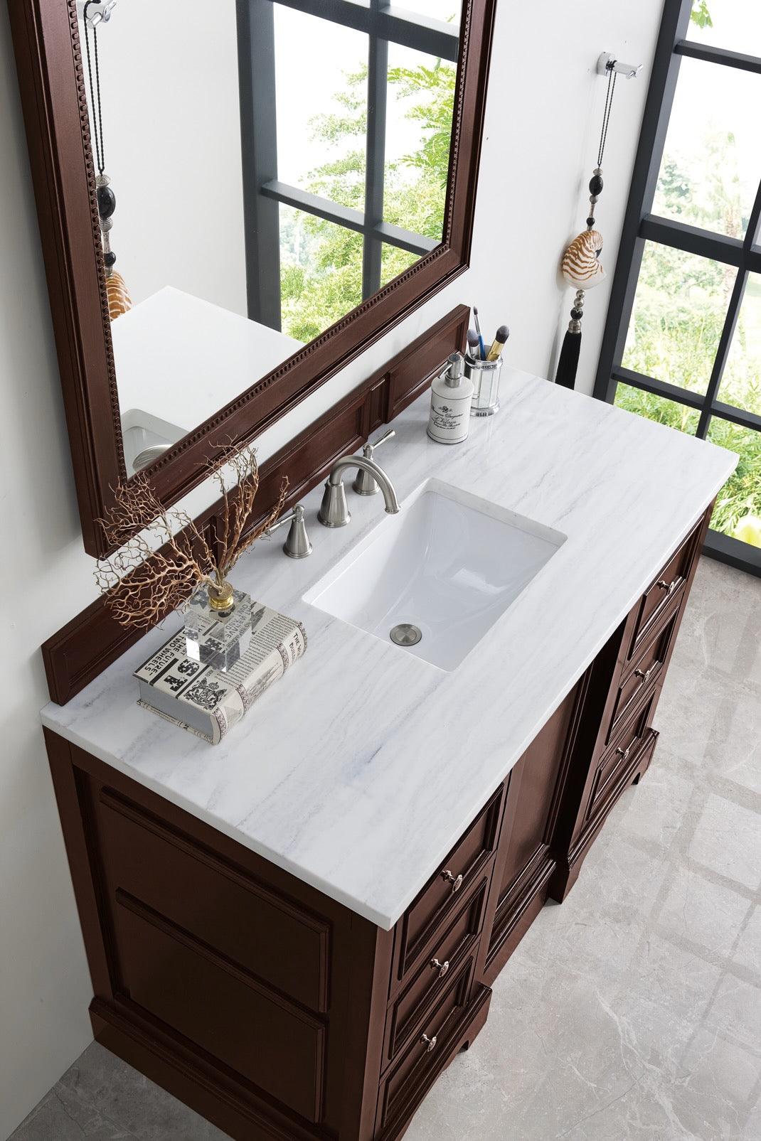 De Soto 48" Single Vanity - NJ Artisan Cabinets