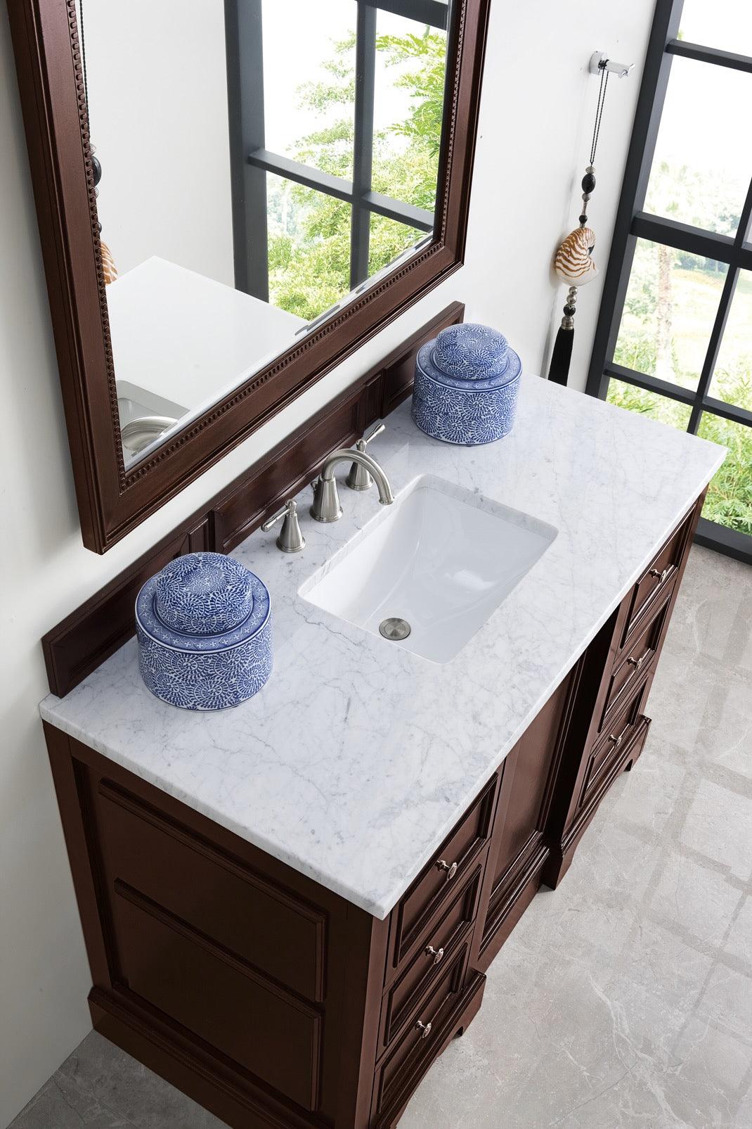 De Soto 48" Single Vanity - NJ Artisan Cabinets