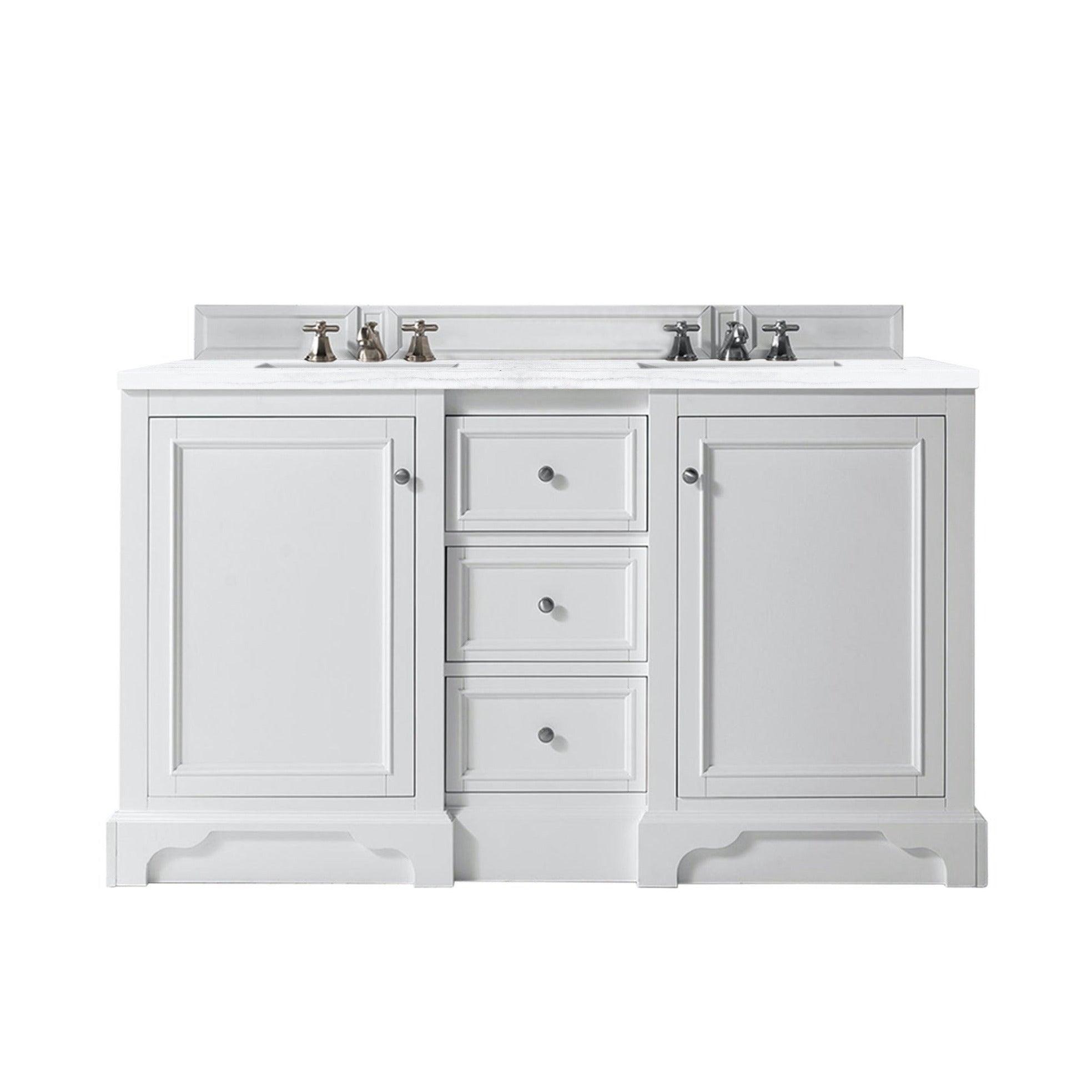 De Soto 60" Double Vanity - NJ Artisan Cabinets