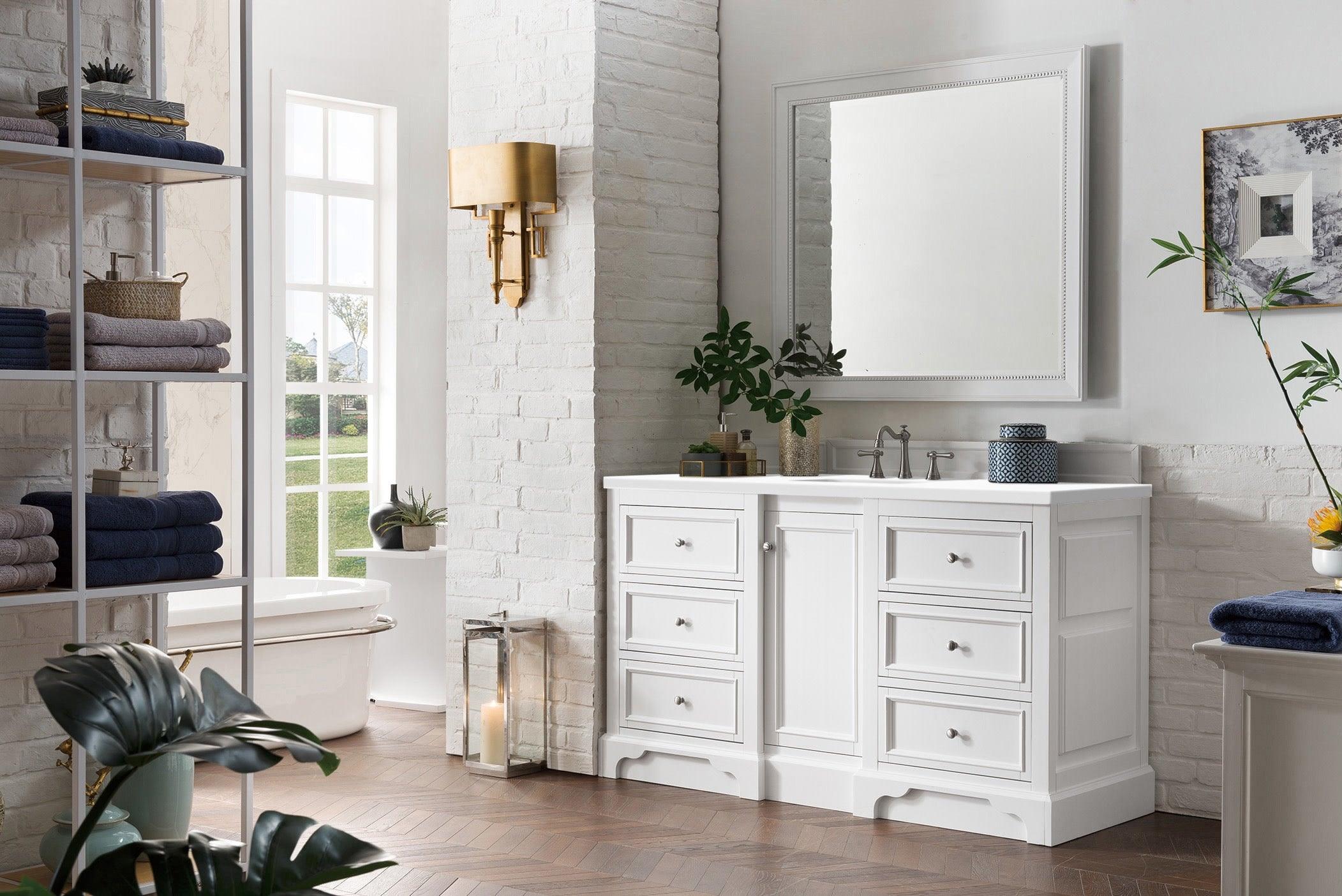 De Soto 60" Single Vanity - NJ Artisan Cabinets