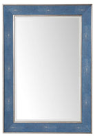 JMV Element 28 inch mirror silver and delft blue