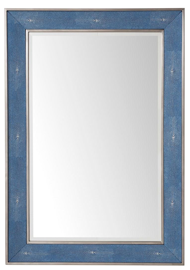 JMV Element 28 inch mirror silver and delft blue