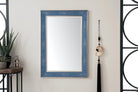 JMV Element 28 inch mirror silver and delft blue lifestyle