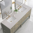 Emmeline 72" Double Vanity - NJ Artisan Cabinets