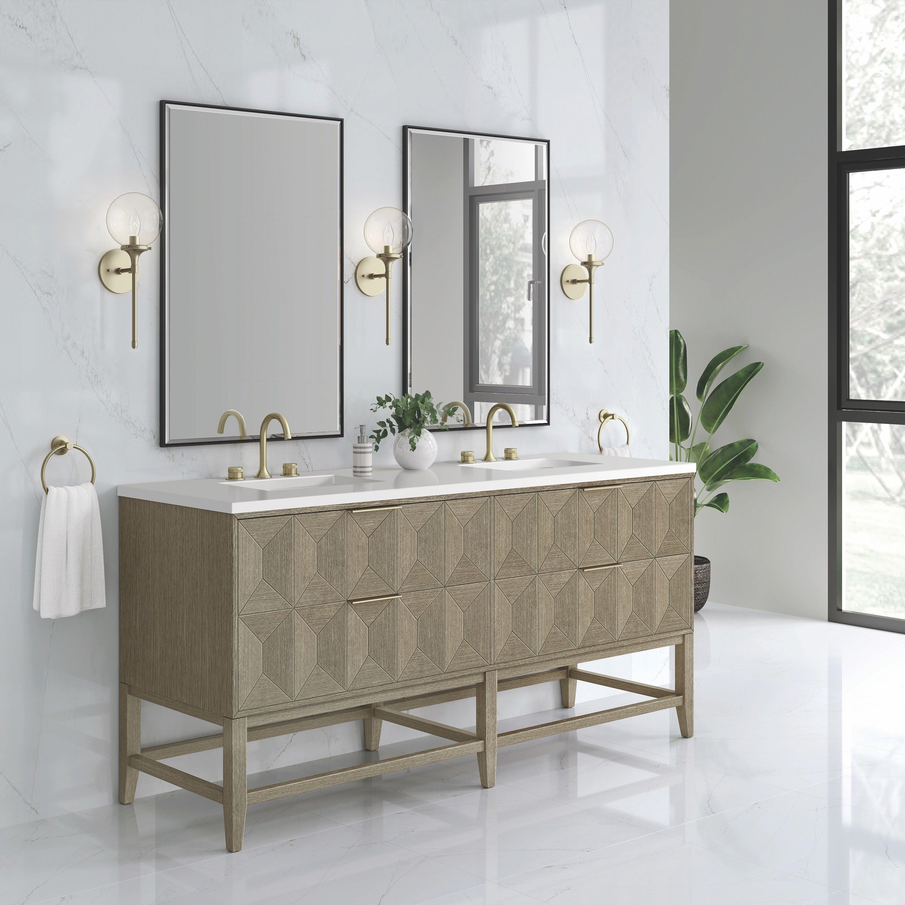 Emmeline 72" Double Vanity - NJ Artisan Cabinets