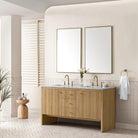 Hudson 60" Double Vanity - NJ Artisan Cabinets