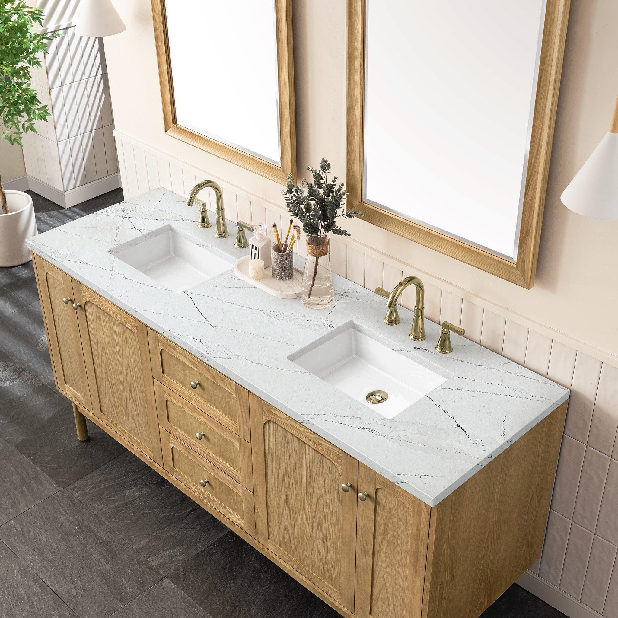 Laurent 72" Double Vanity - NJ Artisan Cabinets