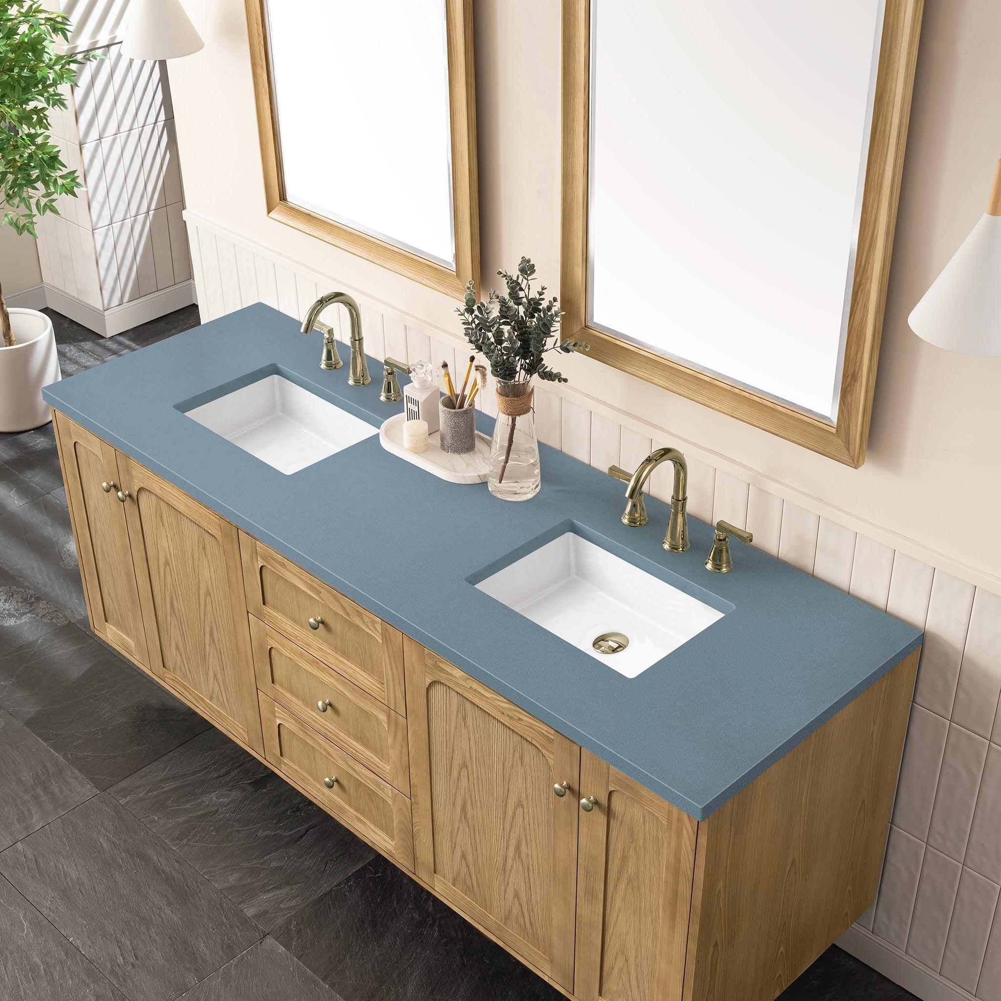 Laurent 72" Double Vanity - NJ Artisan Cabinets