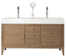 Linear 59" Double Vanity - NJ Artisan Cabinets