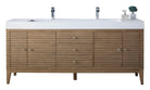 Linear 72" Double Vanity - NJ Artisan Cabinets