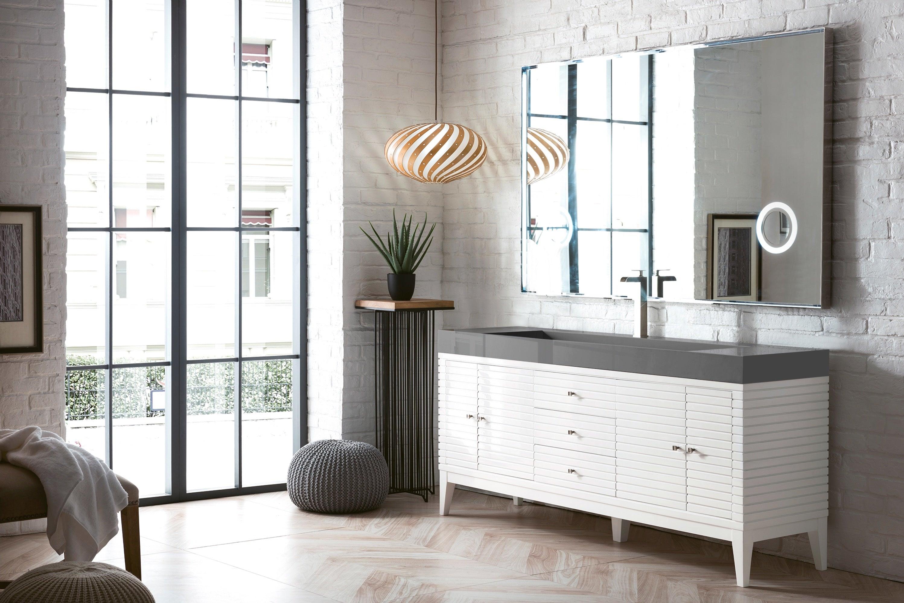 Linear 72" Single Vanity - NJ Artisan Cabinets