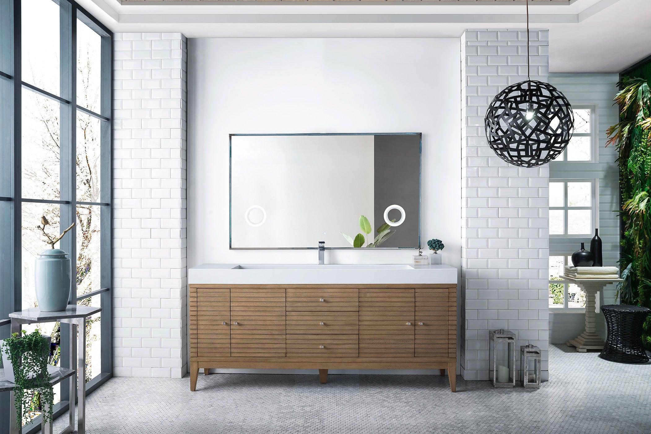 Linear 72" Single Vanity - NJ Artisan Cabinets