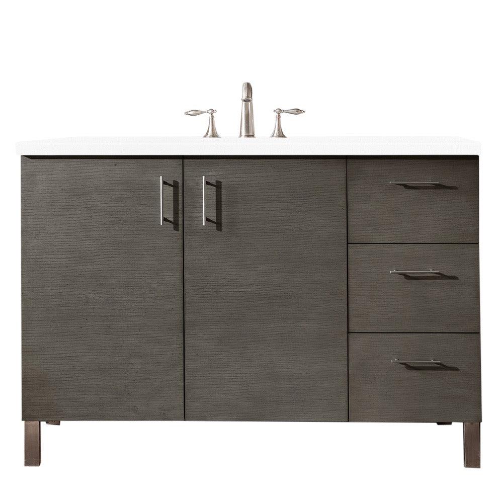 Metropolitan 48" Single Vanity - NJ Artisan Cabinets