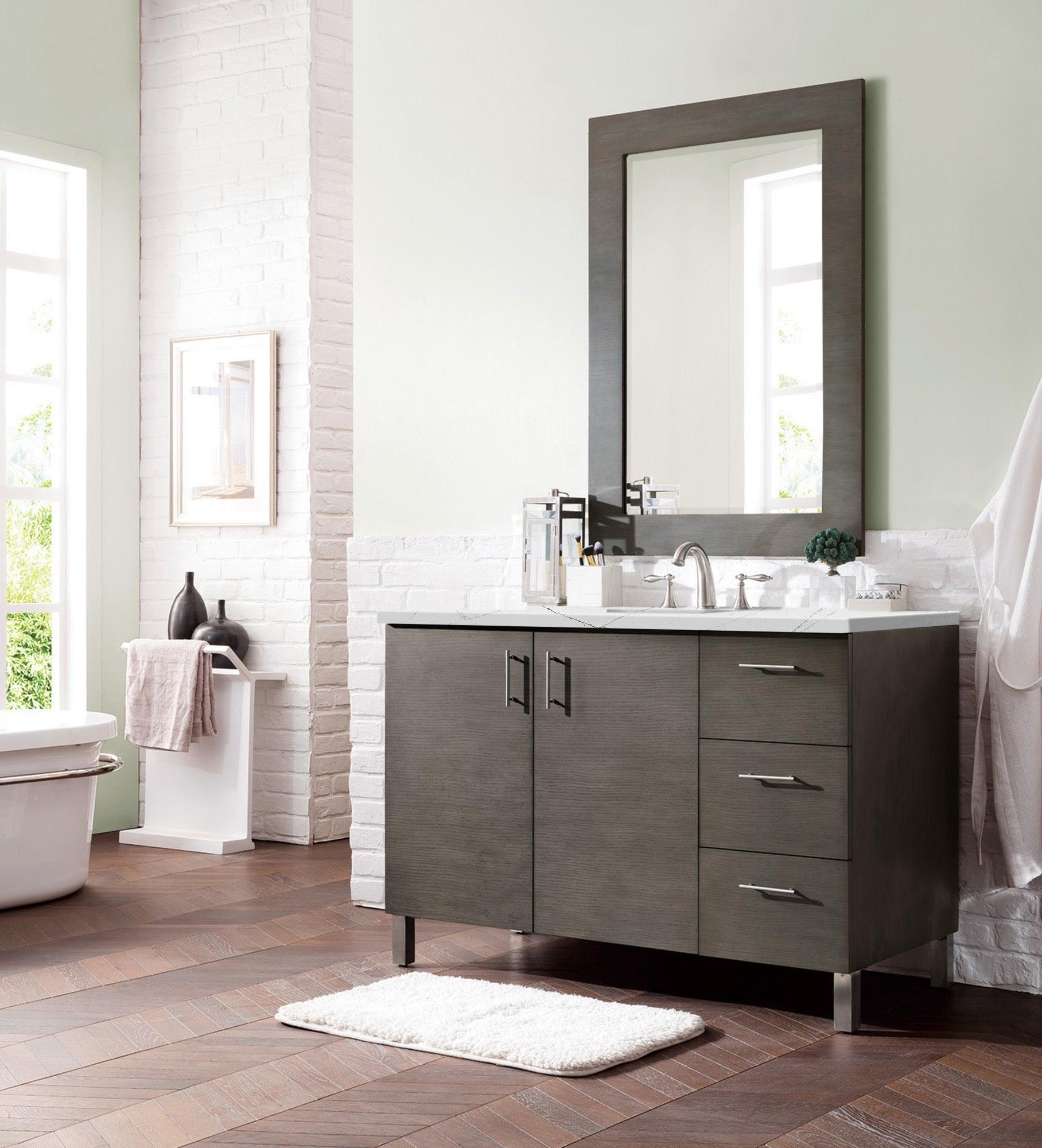 Metropolitan 48" Single Vanity - NJ Artisan Cabinets