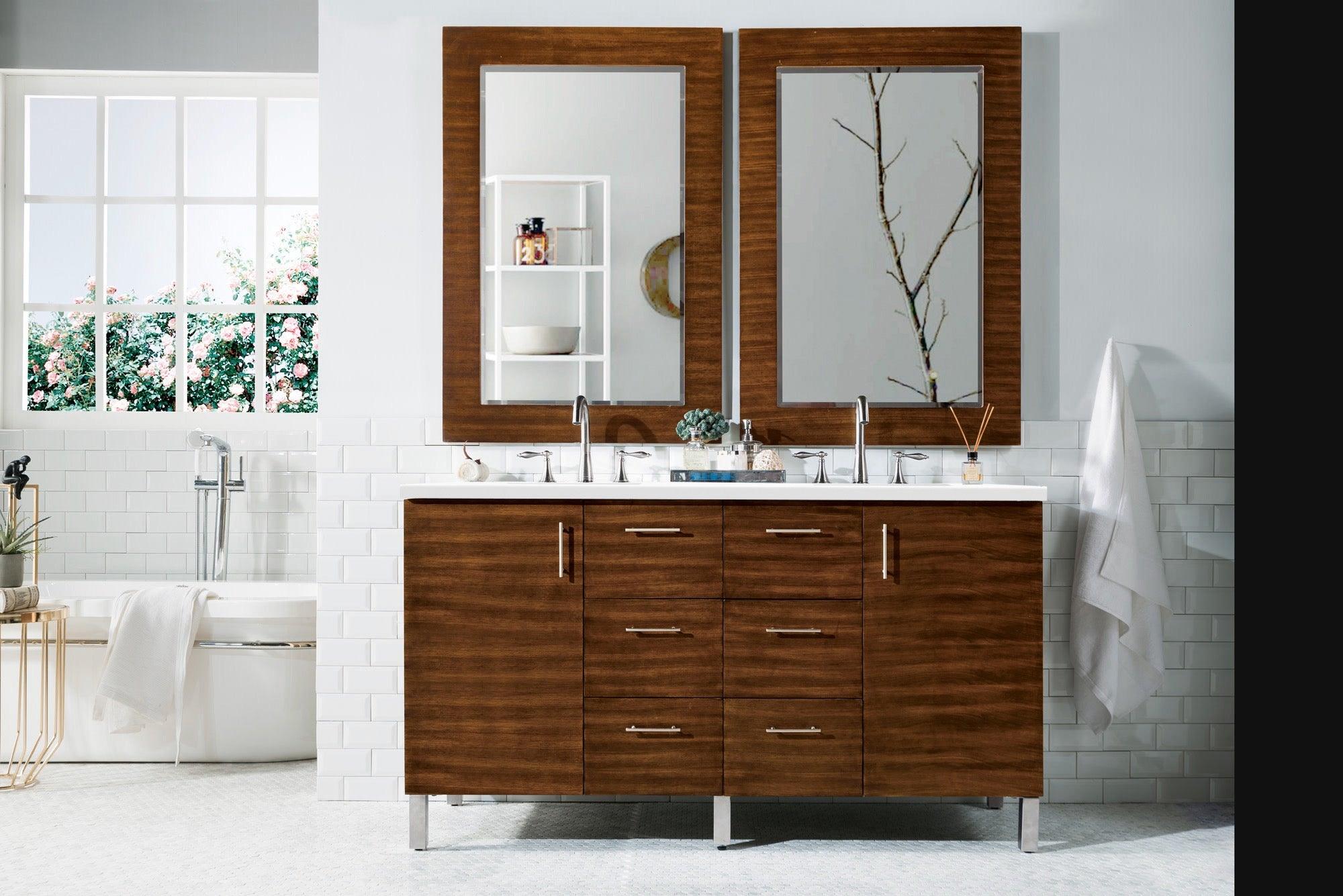 Metropolitan 60" Double Vanity - NJ Artisan Cabinets