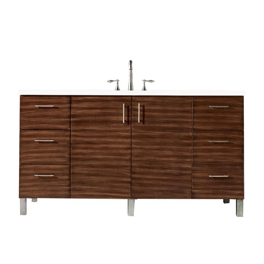 Metropolitan 60" Single Vanity - NJ Artisan Cabinets