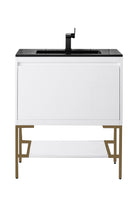 Milan 31.5" Single Vanity - NJ Artisan Cabinets