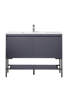 Milan 47.3" Single Vanity - NJ Artisan Cabinets