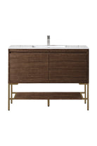 Milan 47.3" Single Vanity - NJ Artisan Cabinets