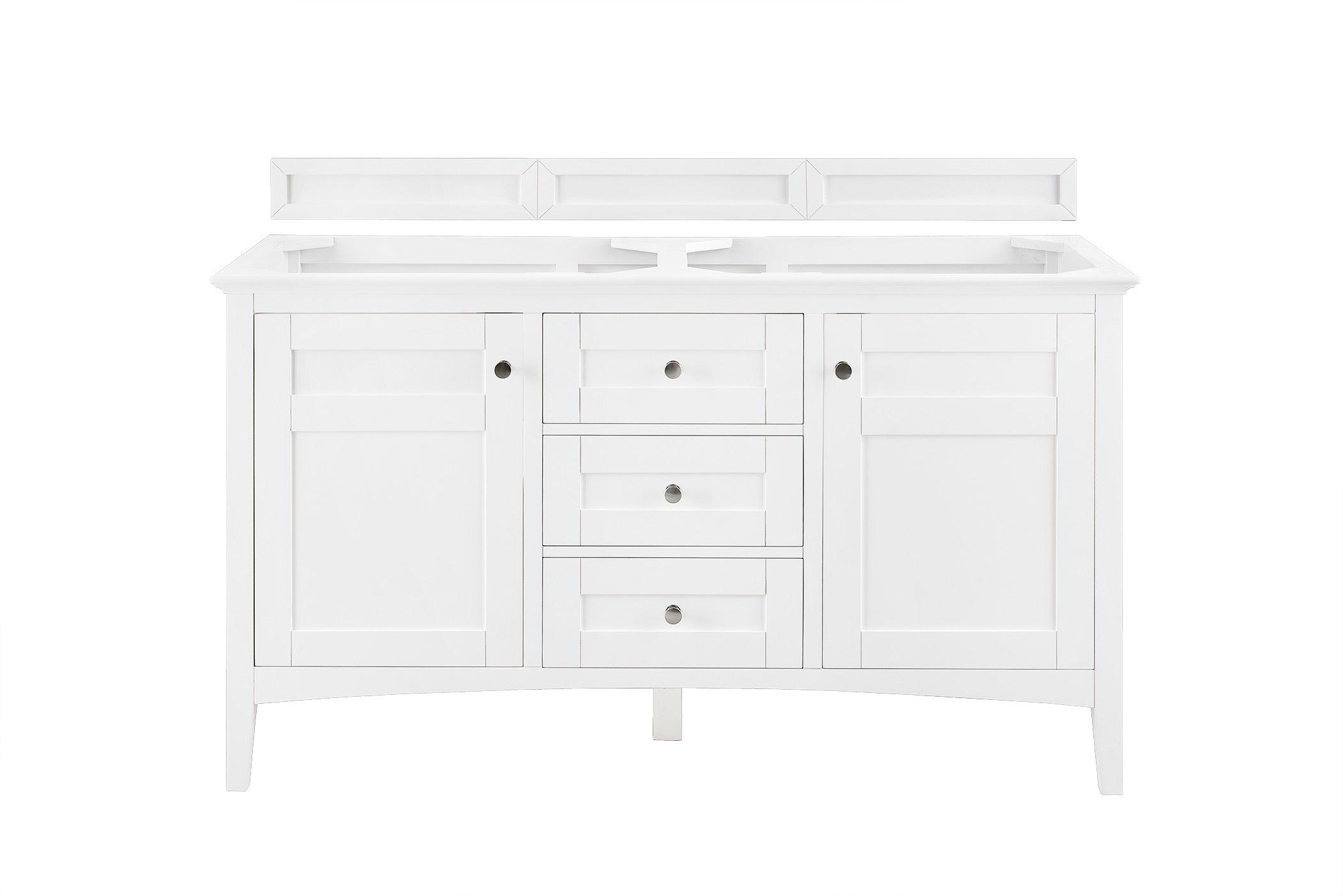 Palisades 60" Double Vanity - NJ Artisan Cabinets