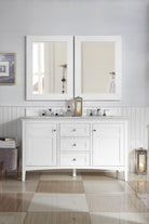 Palisades 60" Double Vanity - NJ Artisan Cabinets