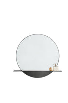 JMV Platform 36 inch mirror modern iron