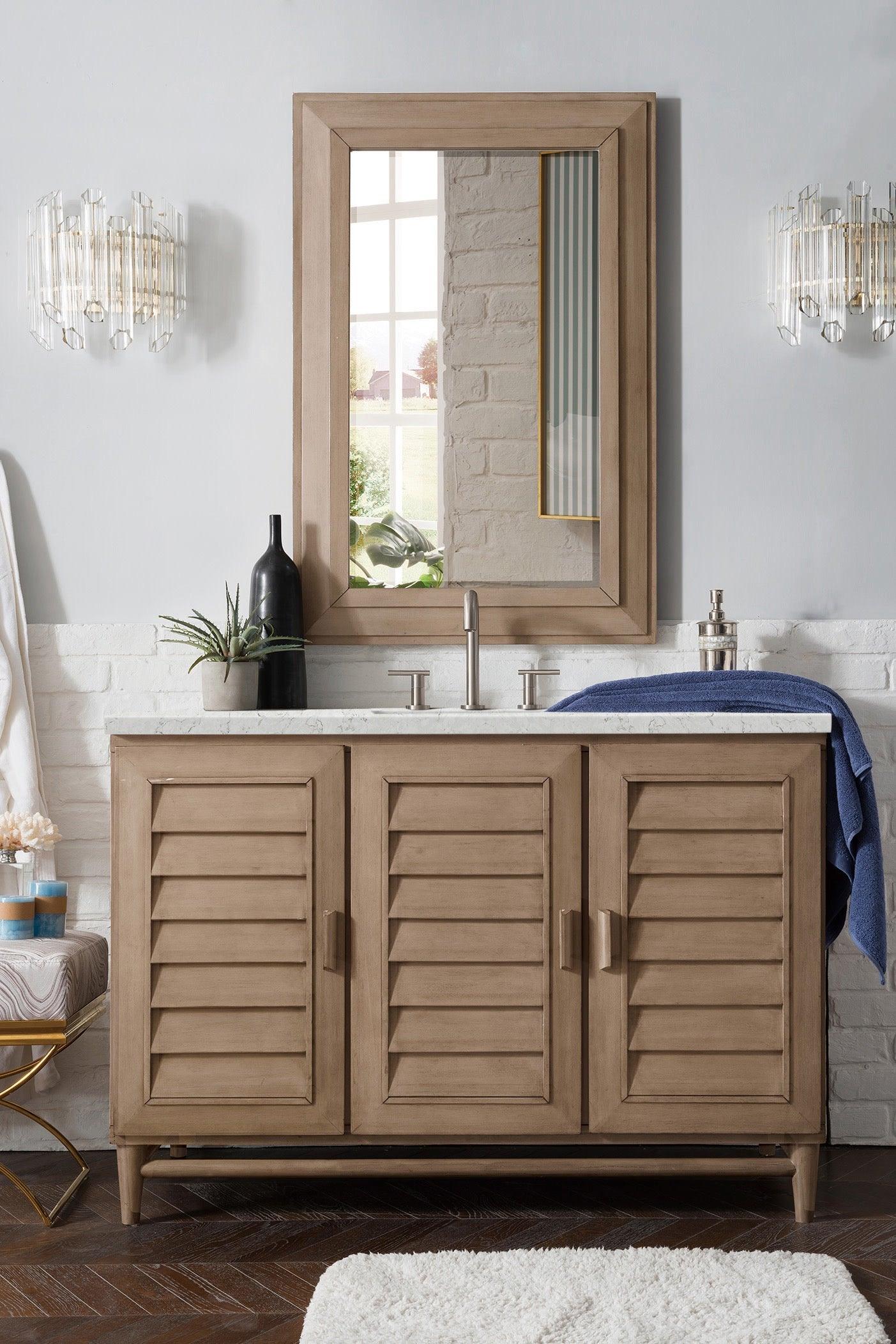 Portland 48" Single Vanity - NJ Artisan Cabinets