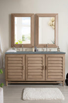 Portland 60" Double Vanity - NJ Artisan Cabinets