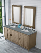 Portland 72" Double Vanity - NJ Artisan Cabinets