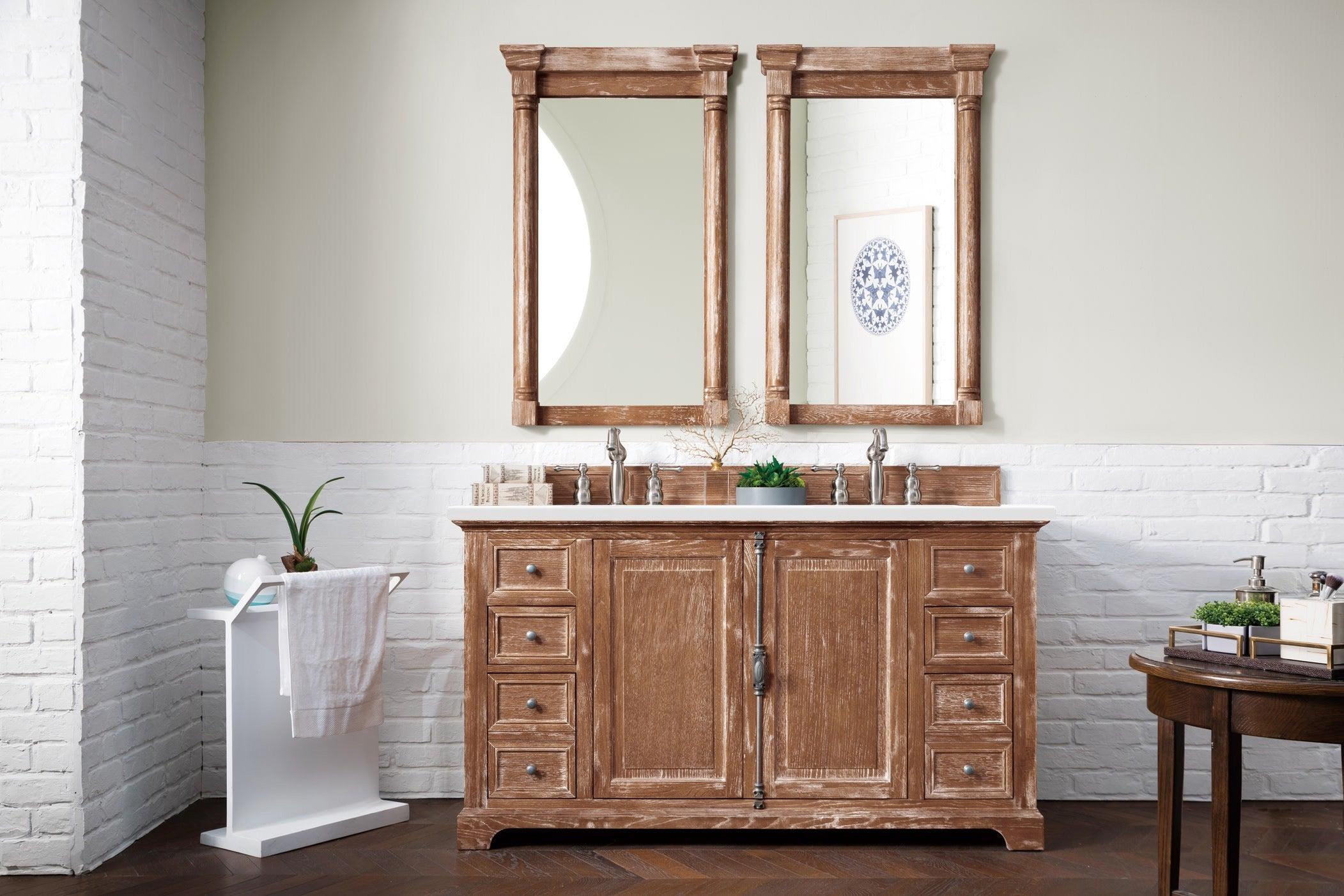 Providence 60" Double Vanity - NJ Artisan Cabinets